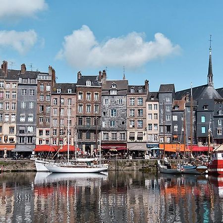 Charmant 2 Pieces Proche D Honfleur, Piscine En Saison, Parking Gratuit, Wifi Équemauville Esterno foto